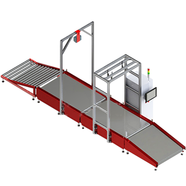包裹自動(dòng)體積重量測量儀